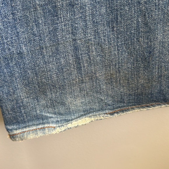 7 for all mankind A pocket flare jeans vintage y2k low rise - Picture 10 of 14